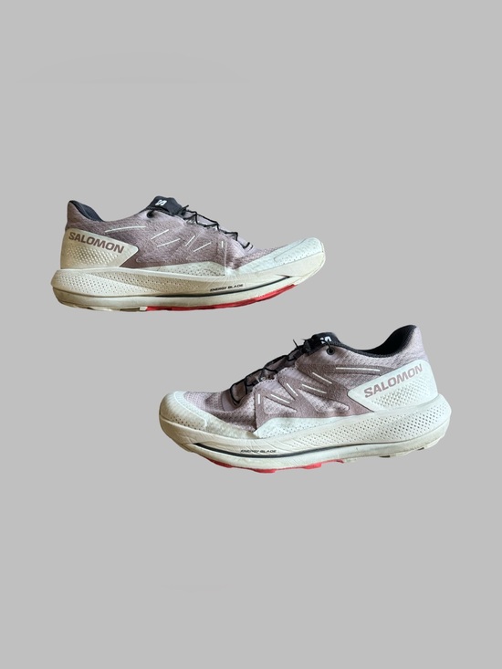Salomon Shoes - SALOMON Women’s Pulsar Trail Quail Lunar Rock Running Shoe Size 8